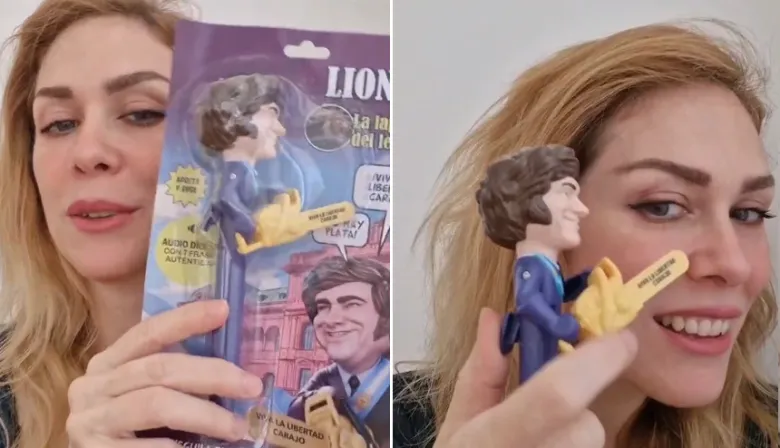 La bizarra lapicera de Milei que reproduce sus frases célebres: "Para llevar al trabajo"