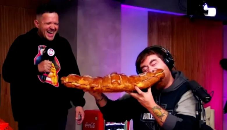 Hizo viral la medialuna gigante y ahora va por una banca en Mendoza