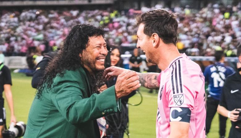 Inter Miami venció a Atlético Nacional y Messi vivió un divertido cruce con René Higuita