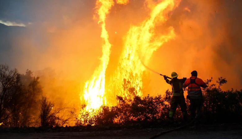 Giro de Milei por los incendios: qué pasará con los fondos para la Patagonia