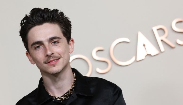 Timothée Chalamet fue amenazado por un extra en Marty Supreme