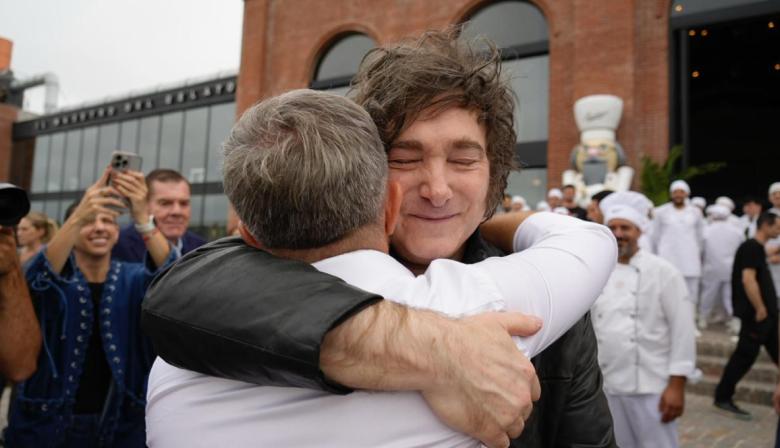 Gesto de Milei a la industria tras llamar "Don Chatarrín" a Paolo Rocca de Techint