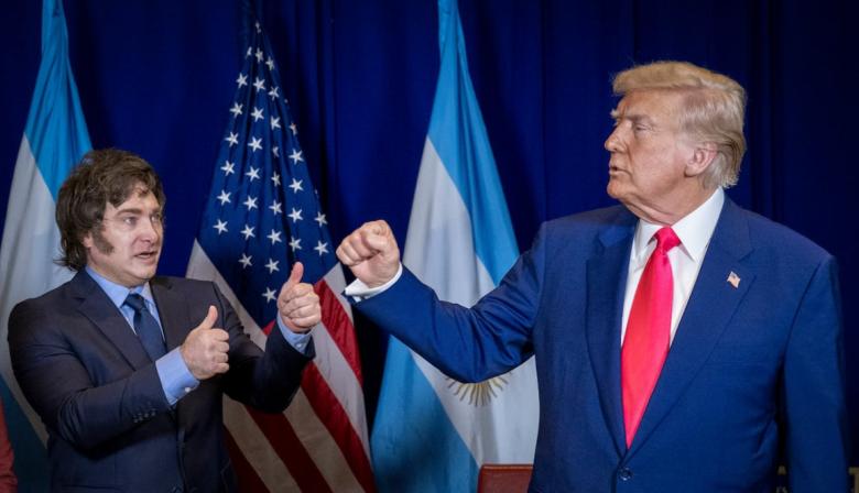 Milei se alineó con Trump por Maduro, pero mantiene cautela con Machado