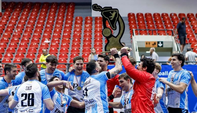 Los Gladiadores vencieron a Brasil y recuperaron el título Sur-Centro en Paraguay