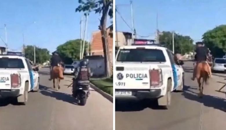 Insólita persecución en Quilmes: huían a caballo tras robar a mano armada y terminaron detenidos