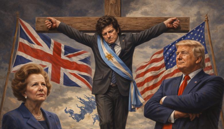 Milei invadido: sumisión, Malvinas y la historia que Estados Unidos nunca cambió