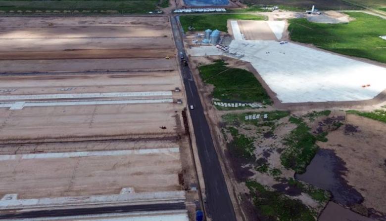 General Pinto: construyen un imponente feedlot que engordará hasta 120 mil cabezas por año