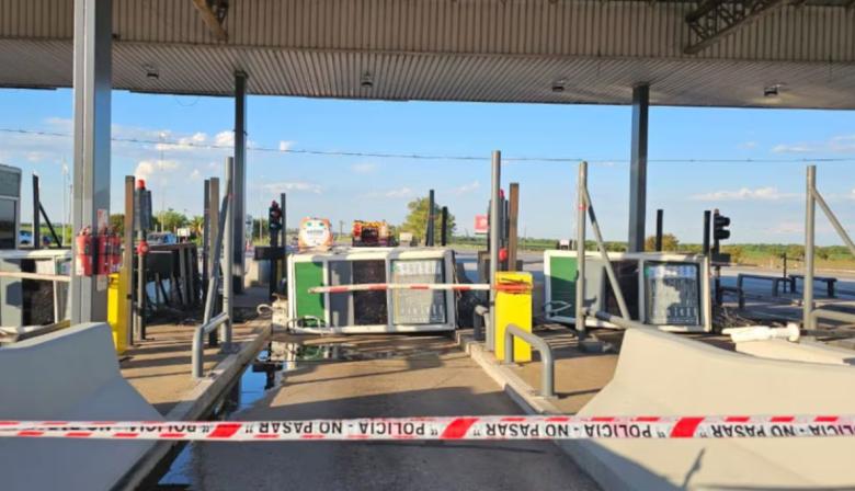 Temporal en Córdoba: un empleado murió en un peaje de Ruta 9 Norte