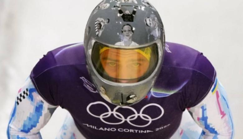 El COI expulsó a un atleta ucraniano por su casco con víctimas de la guerra