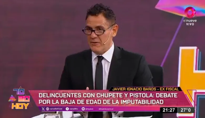 Javier Baños habló de guerra narco, torturas y la crisis institucional del sistema penal