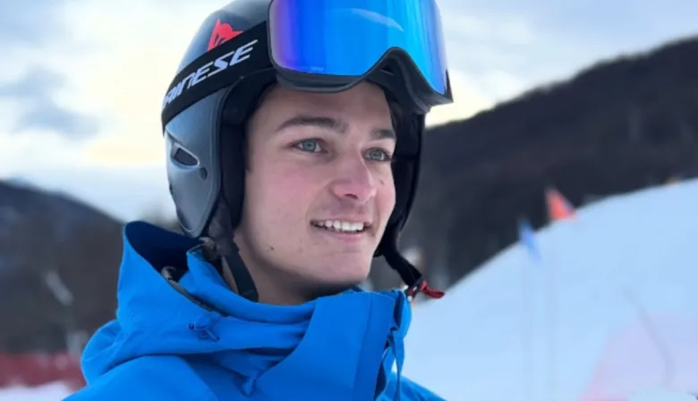 Tiziano Gravier, el hijo de Valeria Mazza, debuta en los Juegos Olímpicos de Invierno