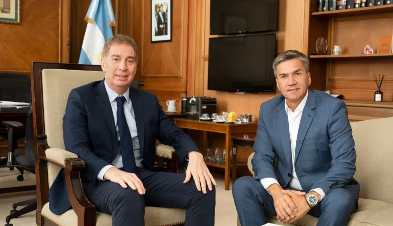 Santilli se reunió con Zdero en busca del respaldo de Chaco a la agenda del Gobierno
