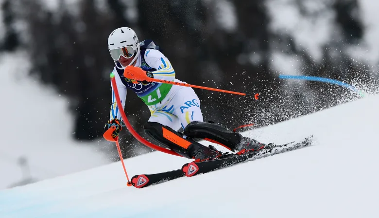 El equipo argentino de esquí de fondo entró en acción en Milano-Cortina 2026