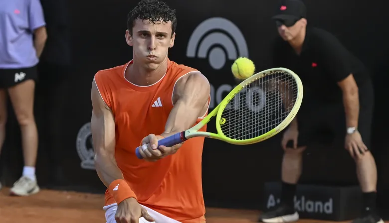 Cerúndolo y Burruchaga festejaron en el Argentina Open; Díaz Acosta quedó eliminado