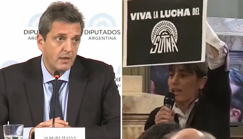 Cierre de FATE: el fuerte cruce 2022 entre Massa y Romina del Plá que fue viral