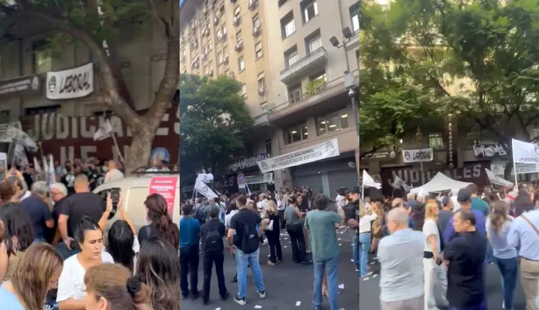 Judiciales de la Nación toman Tribunales del Trabajo: qué reclaman al Gobierno