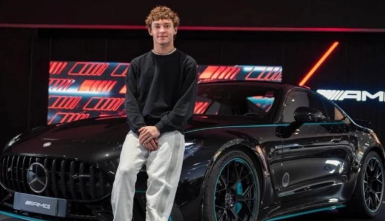 Kimi Antonelli chocó un Mercedes de USD 250.000 del que sólo existen 200 unidades