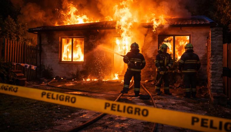 Entró de noche a la casa de su ex y desató un incendio: lo condenaron a 8 años de prisión