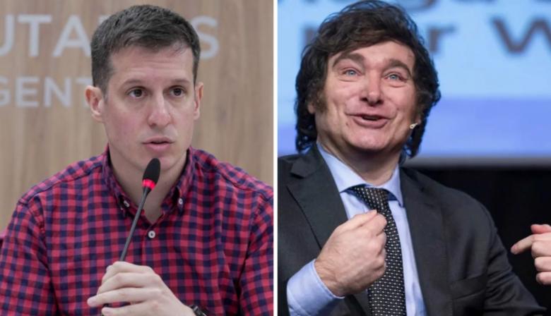 Un diputado acusa a Milei de ser “proguerra” y presenta un proyecto de juicio político