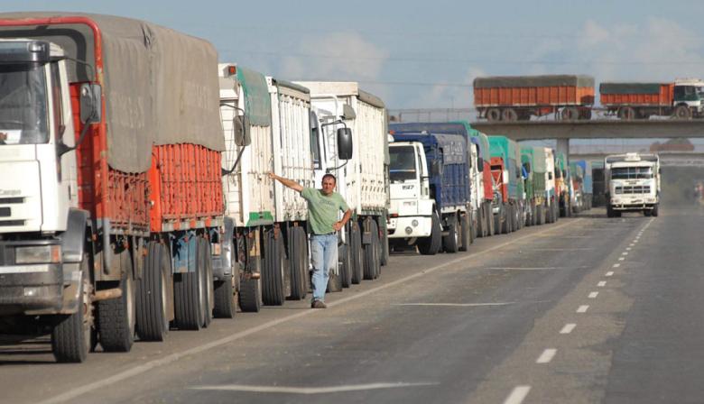 En enero, el costo del flete en camión aumentó un 2,08%