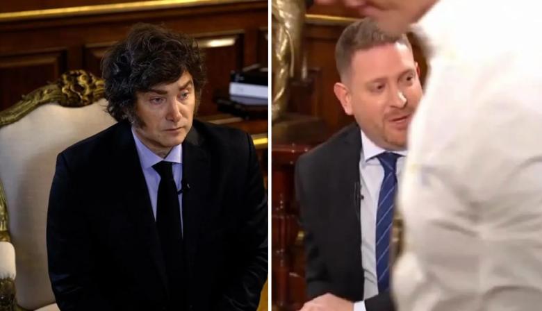 Caso $LIBRA: los chats de Milei que explican el "freno" de Santiago Caputo en TV