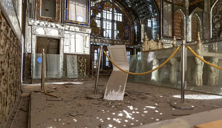 Bombardeos dañan el Palacio de Golestán, joya histórica de Teherán