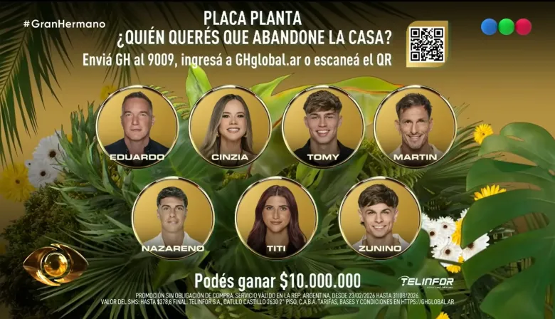 Cómo será la humillante salida de la placa planta en Gran Hermano Generación Dorada
