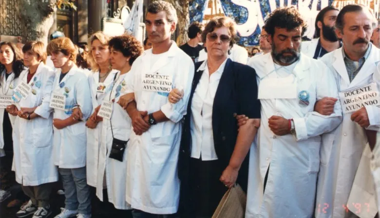 Carpa Blanca 2003: a 23 años del anuncio que volvió a encender el conflicto docente
