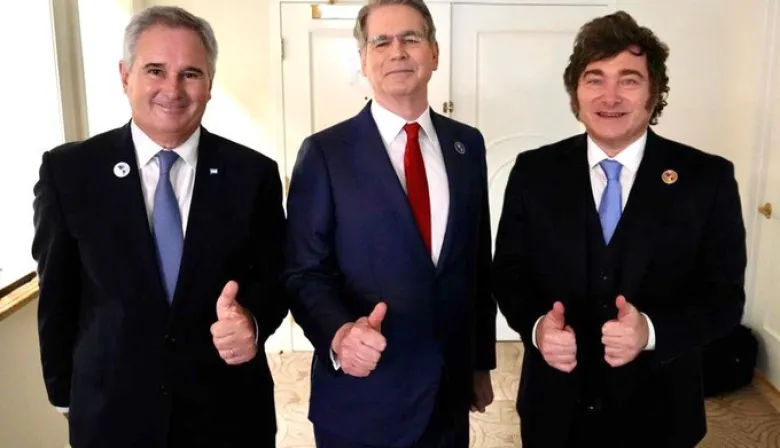 Un funcionario clave de Trump elogió a Milei y destacó la acumulación de reservas