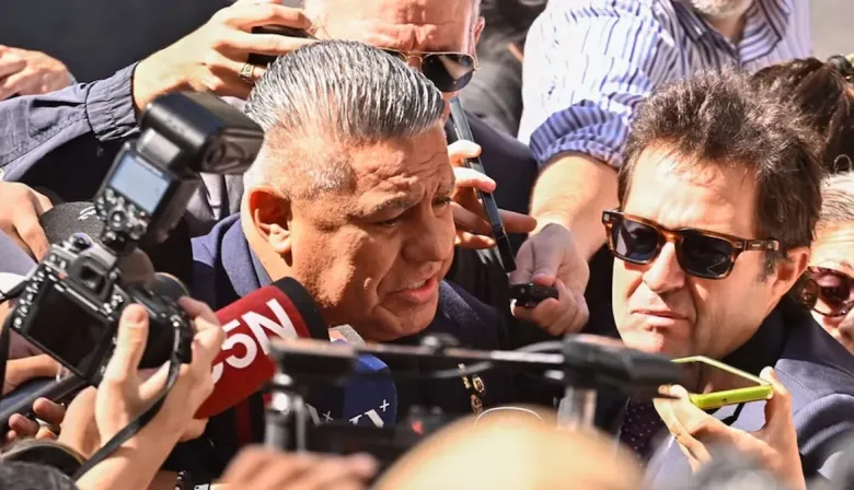 La caótica llegada de Claudio 'Chiqui' Tapia al juzgado