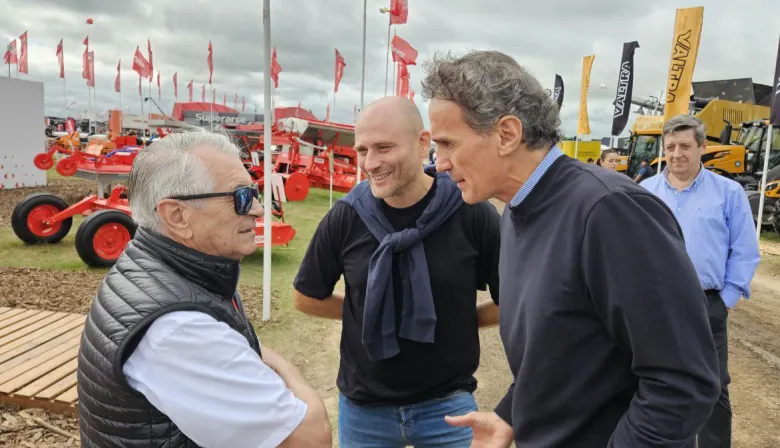 Katopodis en Expoagro: las inversiones de PBA y el desafío de enamorar al campo