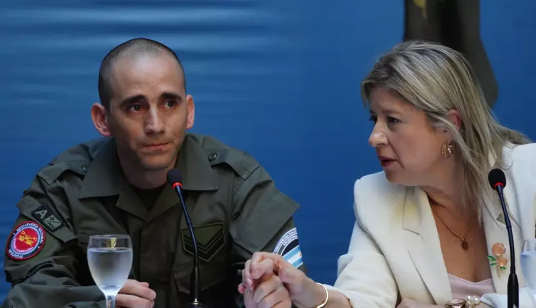 Alenjandra Monteoliva recibió a Nahuel Gallo