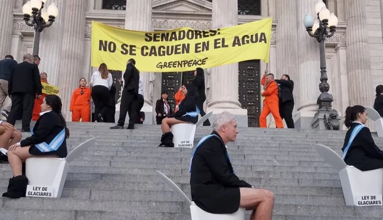 Glaciares: Greenpeace va a la justicia para que los 100 mil inscriptos puedan participar