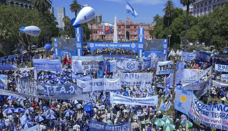 Plaza de Mayo suma a la CGT y crece la presión sobre Milei por el 24 de marzo