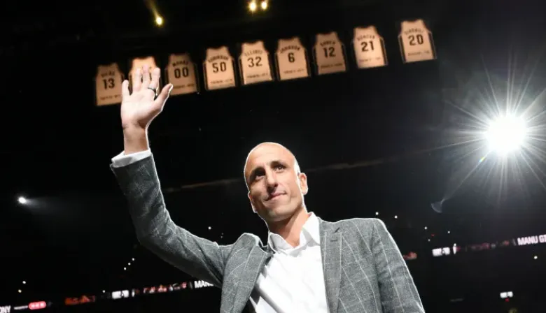 Ginóbili inmortal: el día que los Spurs retiraron su camiseta 20