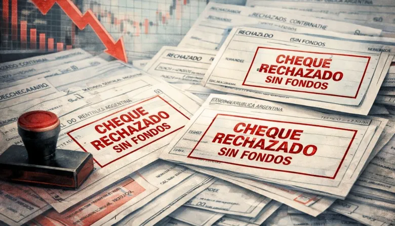 Morosidad en aumento: se duplican los cheques rechazados y crecen los impagos de familias