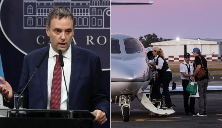 Tras la conferencia de Adorni, allanan el aeropuerto de San Fernando: qué buscan