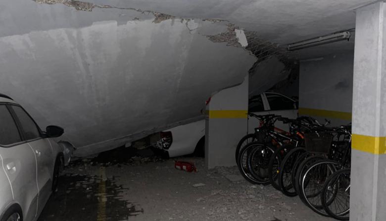 Garantizan el alojamiento a los vecinos evacuados tras el derrumbe en Parque Patricios