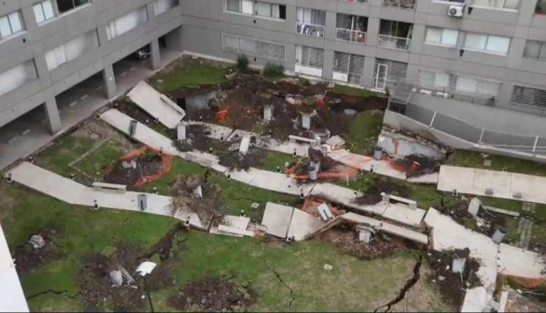 Derrumbe en Estación Buenos Aires: la Ciudad extiende el alojamiento para los vecinos afectados