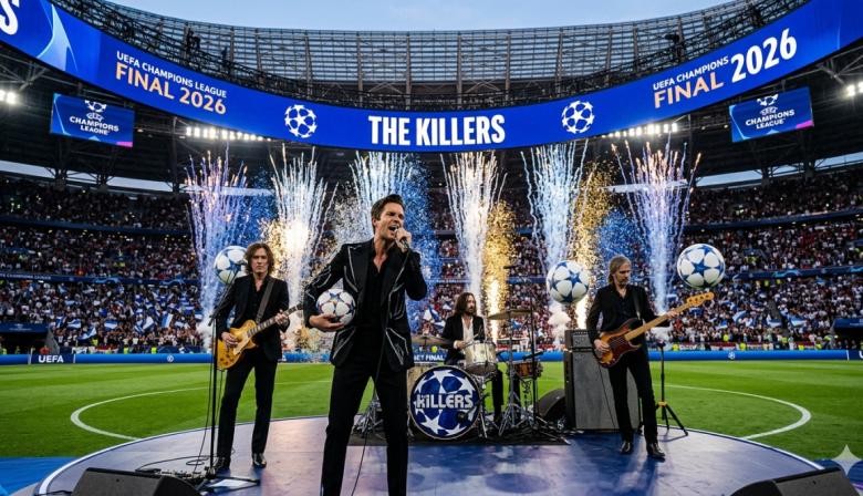 UEFA Champions League confirmó a The Killers para el show en Budapest
