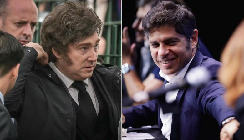 Sorpresa y alarma para Milei, sonrisa para Kicillof: qué reveló una encuesta