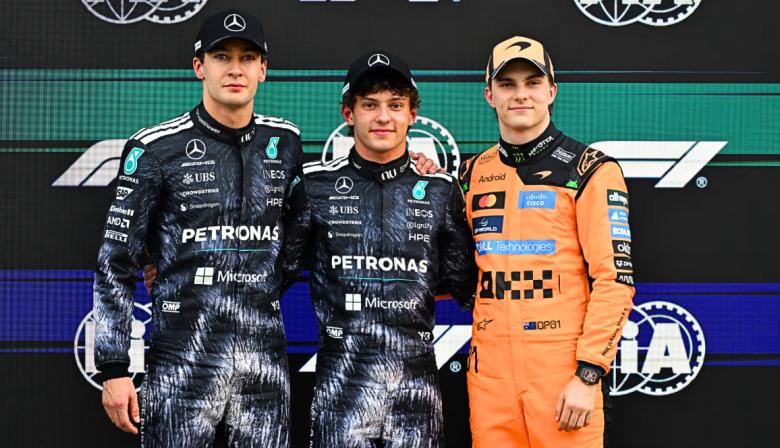 Antonelli y Russell dominan en Suzuka; Colapinto larga 15°