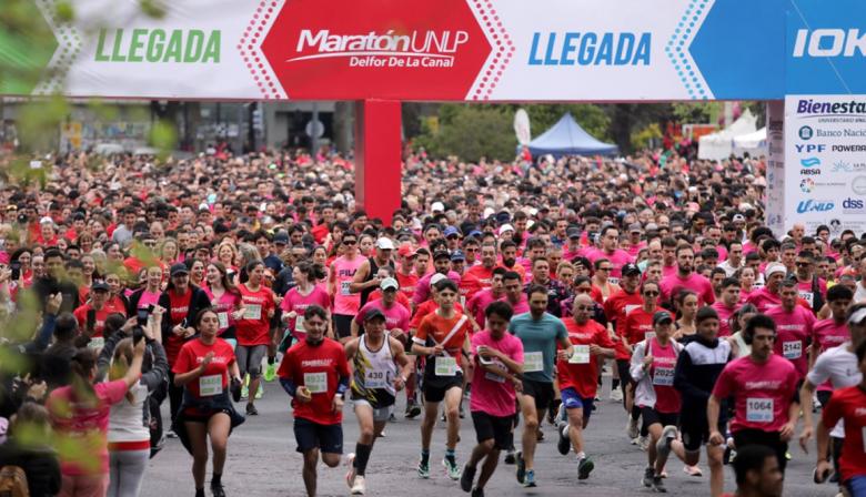 La UNLP celebra 20 años de su maratón con récord de corredores