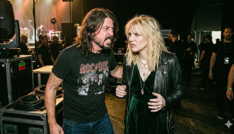 Nirvana, Dave Grohl y Courtney Love: la frase que reactivó una vieja tensión
