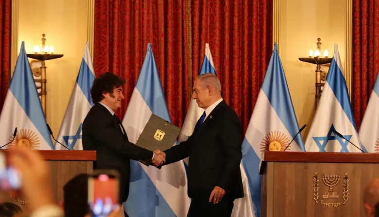 La ceremonia de antorchas en Israel pone a Milei en un escenario internacional clave