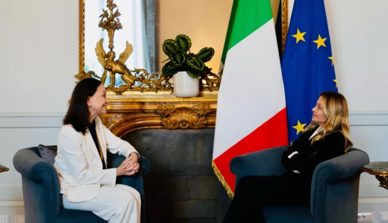 Roma, Meloni y Machado: la alianza que suma peso europeo en Venezuela