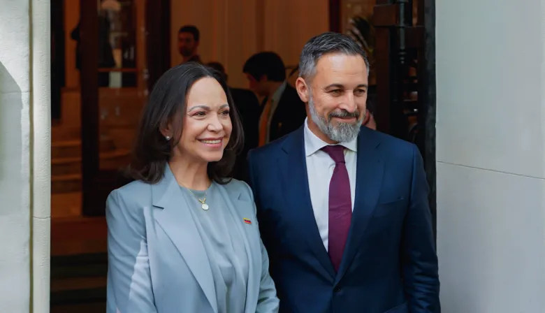 Abascal recibió a María Corina Machado y dejó una definición clave sobre Venezuela