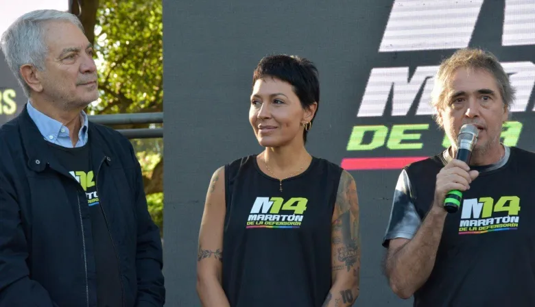 Mayra Mendoza y una maratón solidaria por el Hospital Ludovica: qué hizo en la jornada