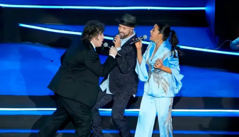 Milei cantó “Libre” en Israel y ahora puede hacer historia en una ceremonia