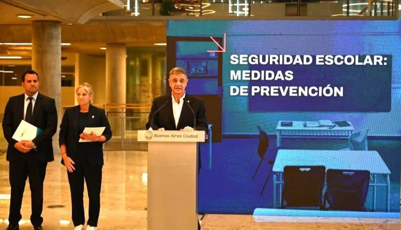 Amenazas escolares: la Ciudad activó protocolos especiales y refuerza controles